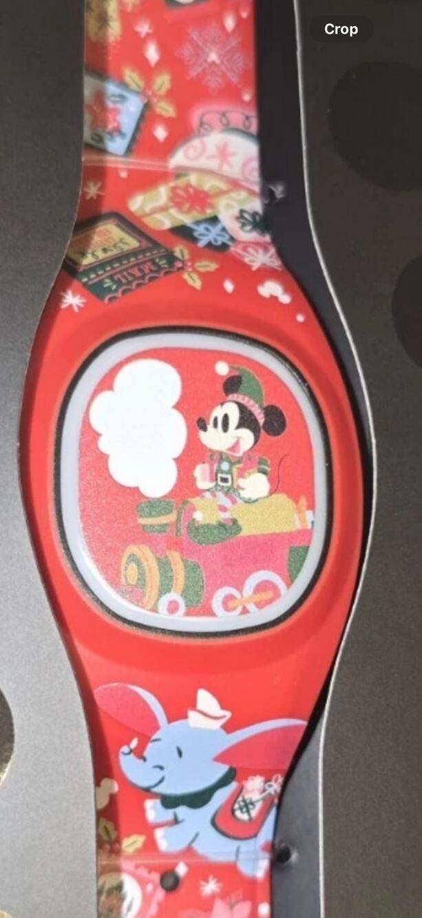NIB Disney Parks Christmas Mickey Mouse: The Main Attraction Dumbo MagicBand 2